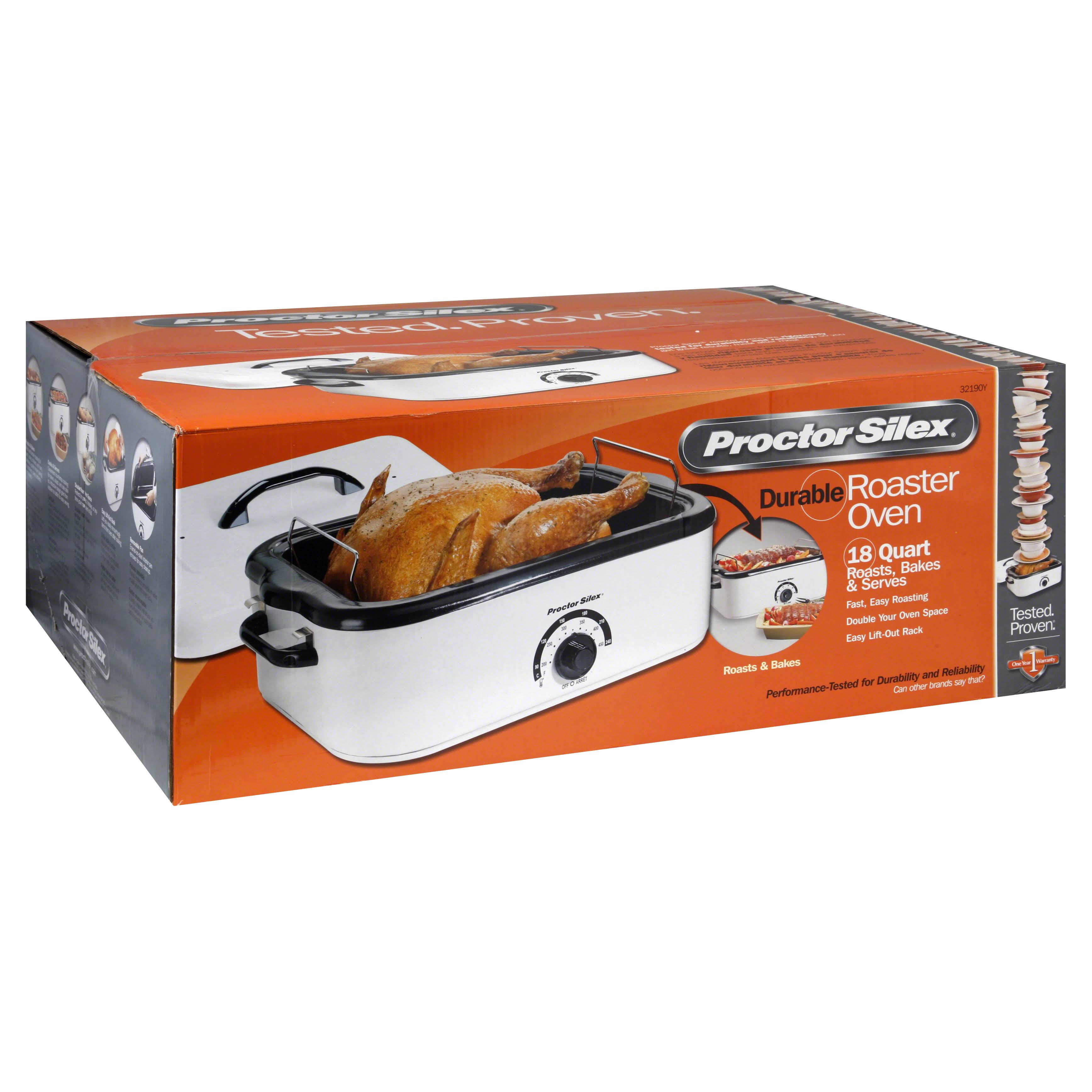Proctor Silex Roaster Oven, Durable, 18 Quart