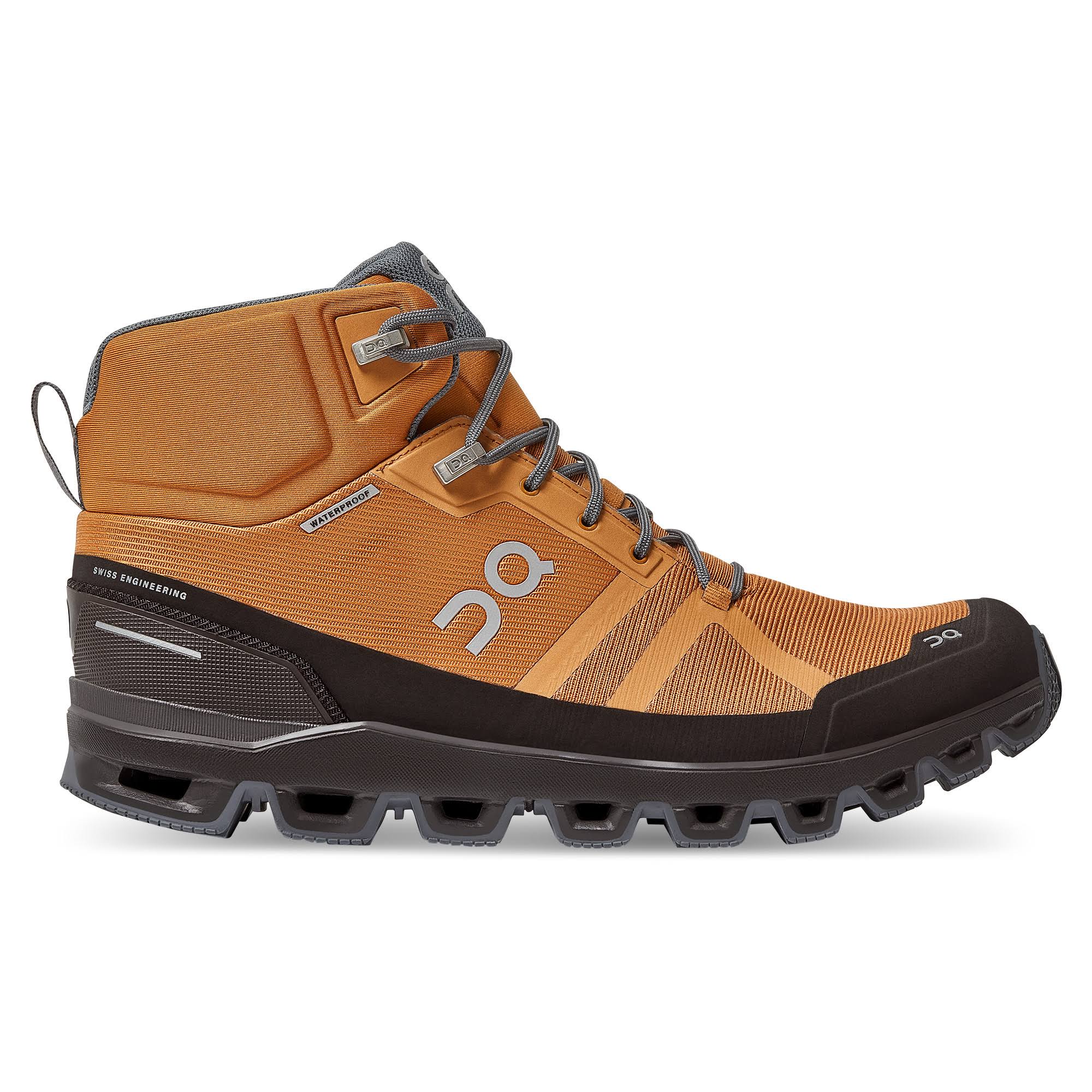 on Men&s Cloudrock Waterproof - Pecan - Brown - 9.5 - D