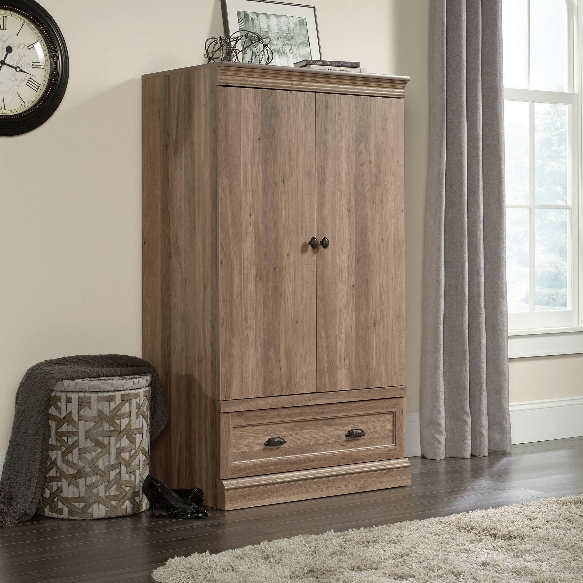 Barrister Lane Armoire Salt Oak - Sauder