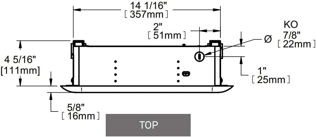 ASK1501W Ceiling Heater 1500W 120V