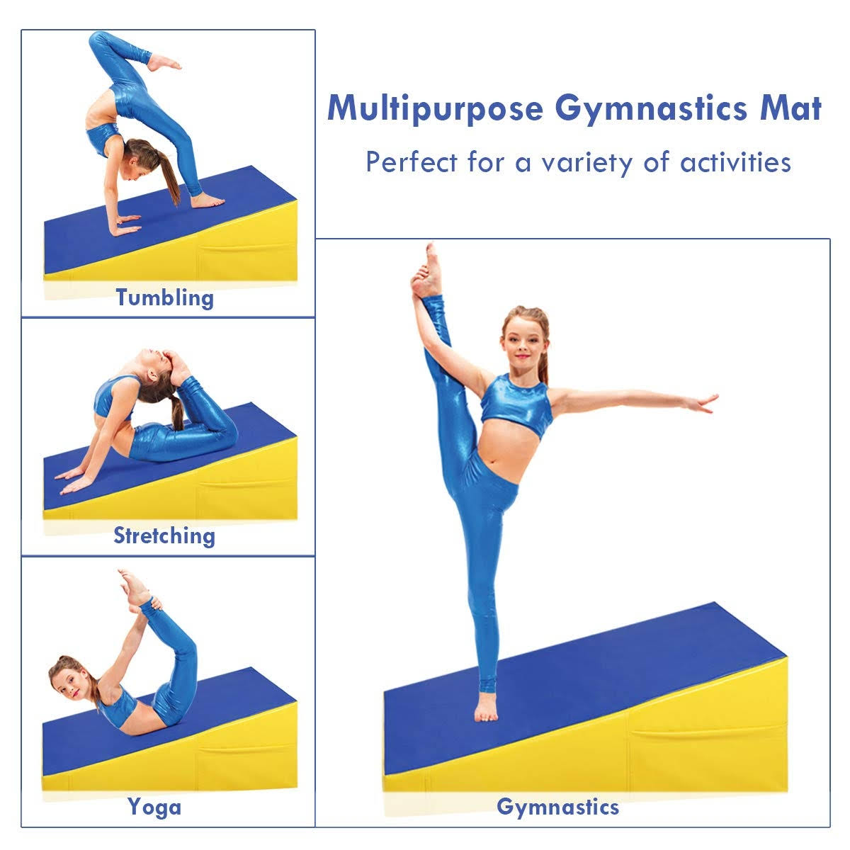 Incline Wedge Ramp Gymnastics Mat