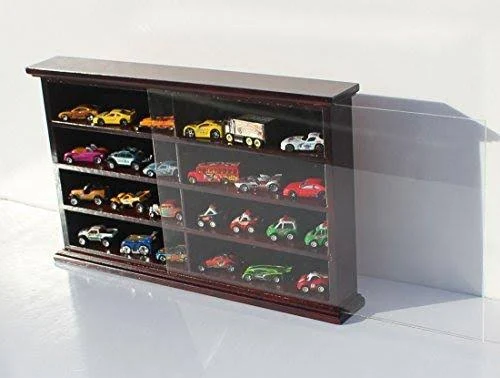 Pocket Pro Mini Football Helmet Display Case Cabinet Holders Rack W UV Protection, MH07-MA