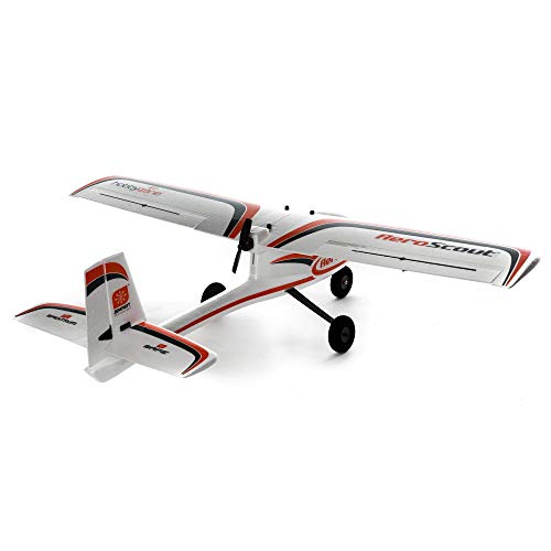 HobbyZone RC Airplane AeroScout S 2 1.1m RTF Basic (Battery and Charger Not Included) with Safe Technology, HBZ380001, Airplanes (RTF), Trainers