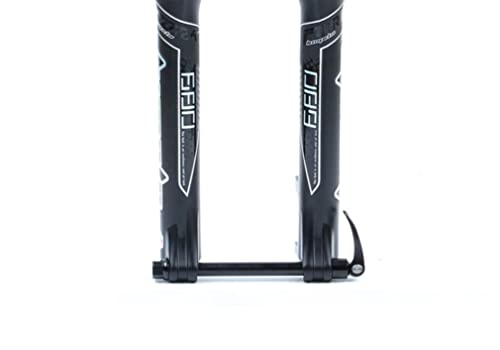 Bike Suspension Forks DH Downhill Suspension Fork 26 27.5 29 Inch Air Shocks Forks Disc Brake Mountain Bike Double Shoulder Front Fork 1-1/8 Thru Axle 15mm Travel 140mm with Damping 2600g
