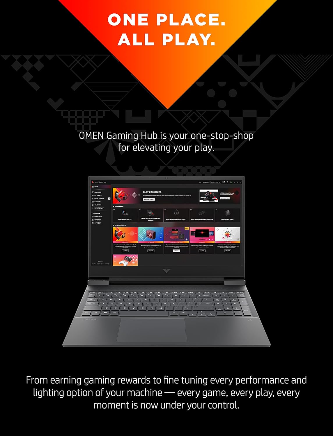 HP Victus 16 Gaming Laptop, NVIDIA GeForce RTX 3050 Ti, 11th Gen Intel Core i7-11800H, 8 GB RAM, 512 GB SSD, 144Hz Full HD Display, Windows 10 Home, Backlit Keyboard, Fast Charge (16-d0030nr, 2021)