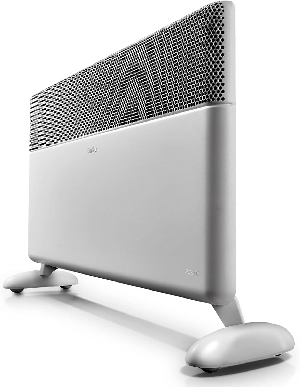 BALLU Apollo Portable Convection Panel Space Heater, 1500W Full Room Quiet Heating, Freestanding/Easy Install Wall Mount, TFT Digital Display Touch Screen Panel, 7*24h Timer with Calendar Function, Energy Efficient Eco Mode, Adjustable Thermostat, Ov