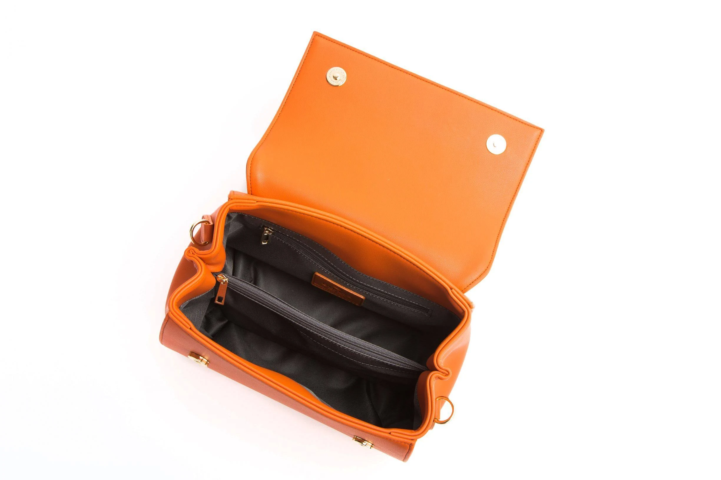 Cottontail Bag - Orange | Vegan Leather Designer Bags | GUNAS Orange