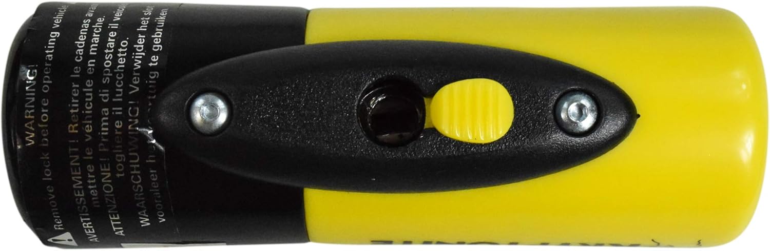 Kryptonite New York FAHGETTABOUDIT 1415 14mm 15 LBS Red Chain & New York Lock 15mm Disc Lock