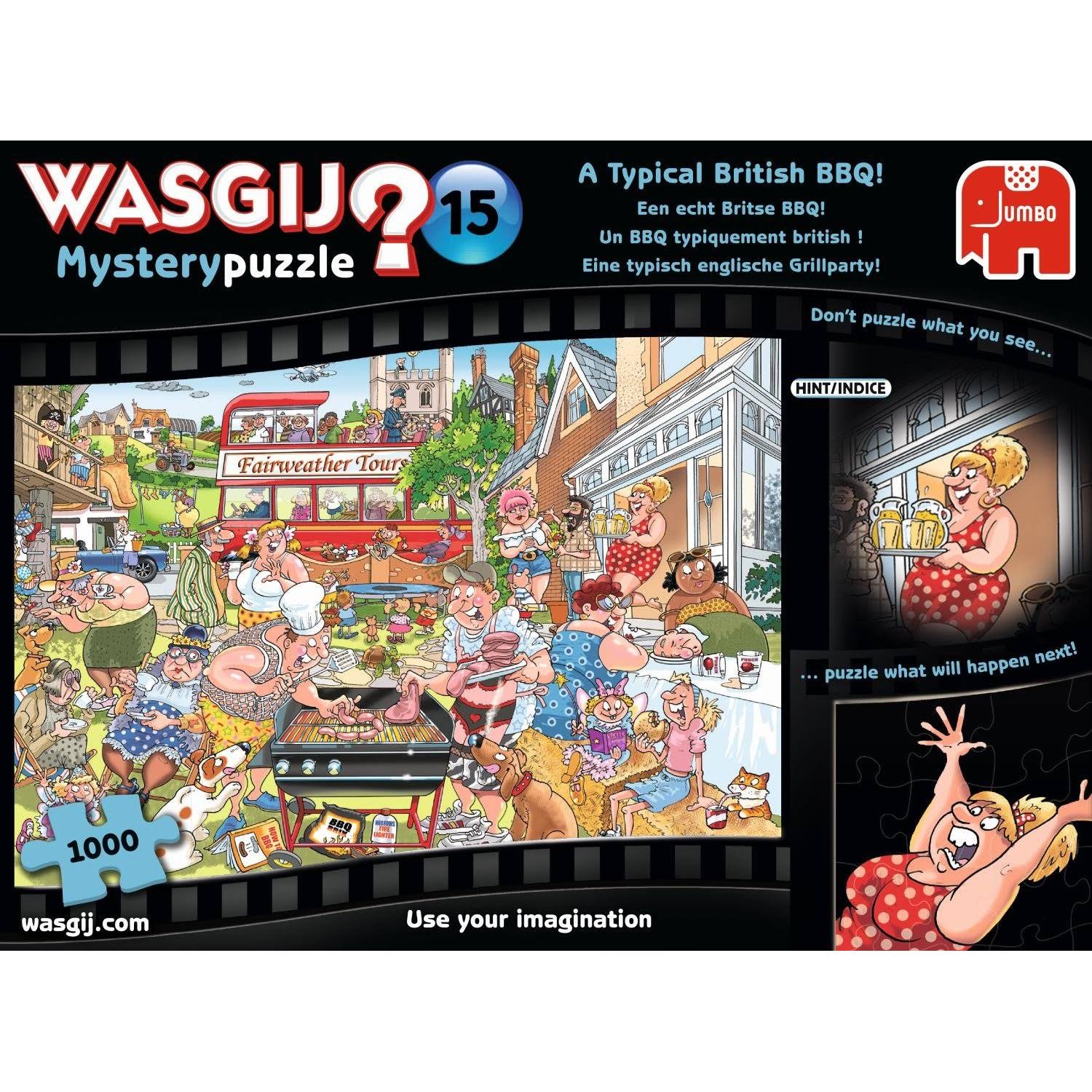 Wasgij 19163 Mystery 15 A Typical British BBQ Jigsaw Puzzle