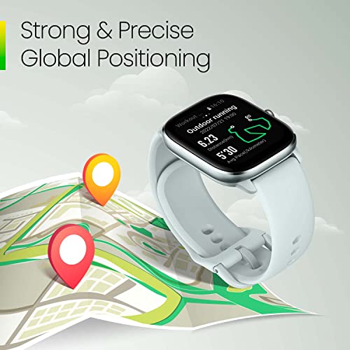 Amazfit GTS 4 Mini Smart Watch for Women Men, Alexa Built-in, GPS, Fitness Tracker with 120+ Sport Modes, 15-Day Battery Life, Heart Rate Blood Oxygen Monitor, Android Phone iPhone Compatible-Black