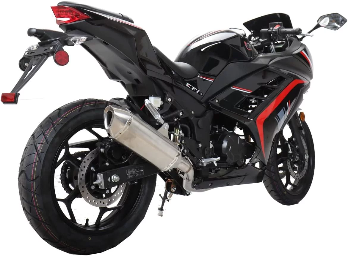 X-Pro Brand New 250cc Motorcycle, 6 Manual Transmission Electric Start 17" Wheels Assembled in Crate