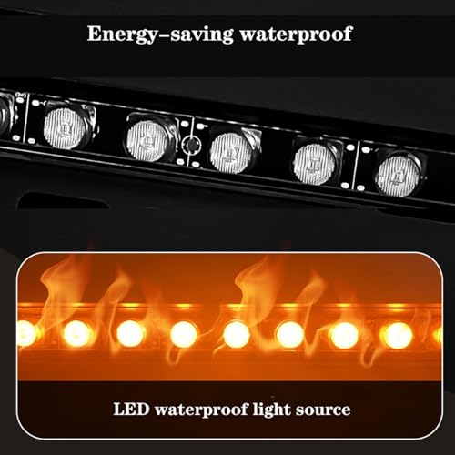 Water Vapor Fireplace Water Vapor Fireplace Recessed Electric Fireplace with Realistic Flame, 3D Atomized Fireplaces with Screen Panel Control and Remote Control, Flame Size Adjustable Electronic Fire