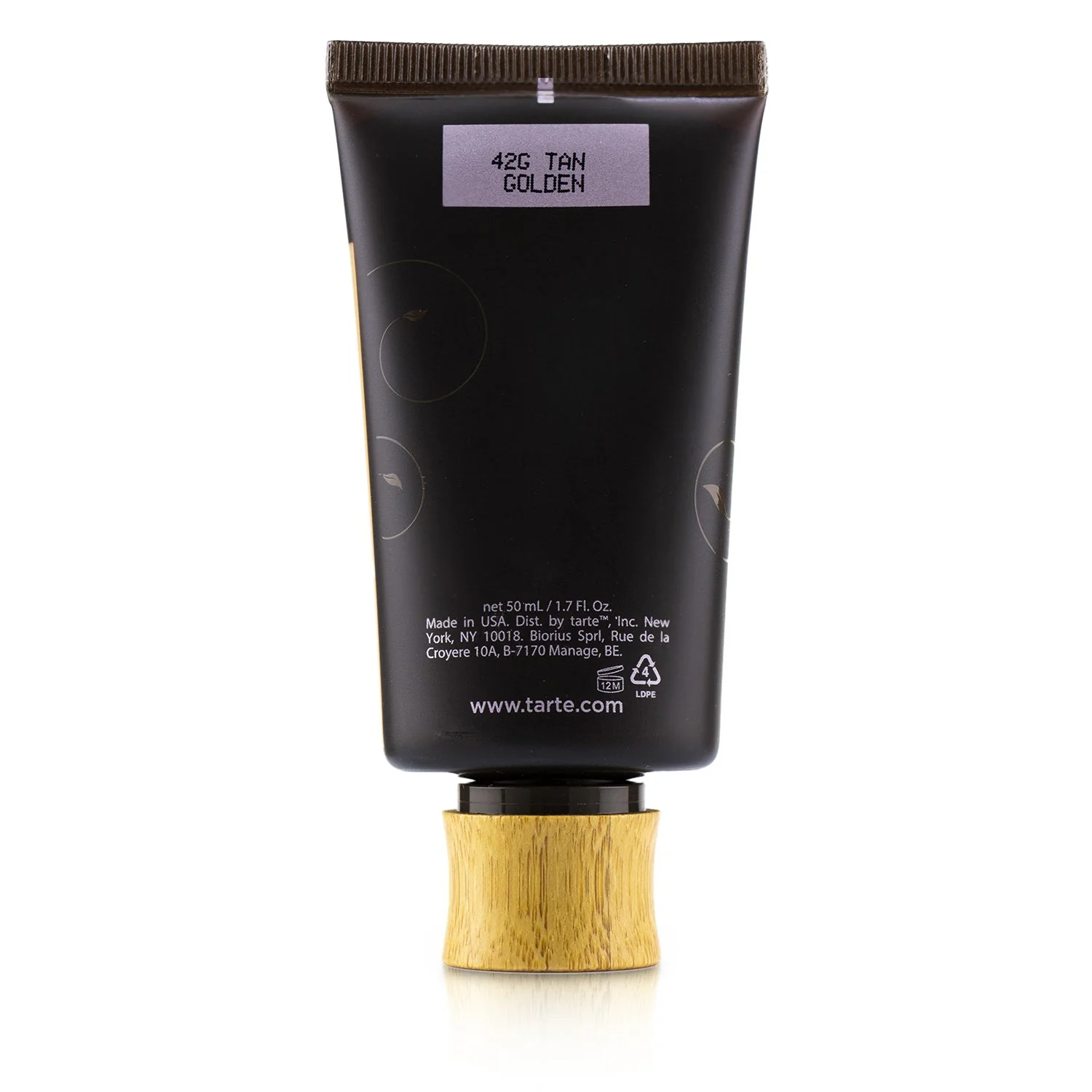 Tarte Amazonian Clay 12 Hour Full Coverage Foundation - # 42G Tan Golden  50ml/1.7oz