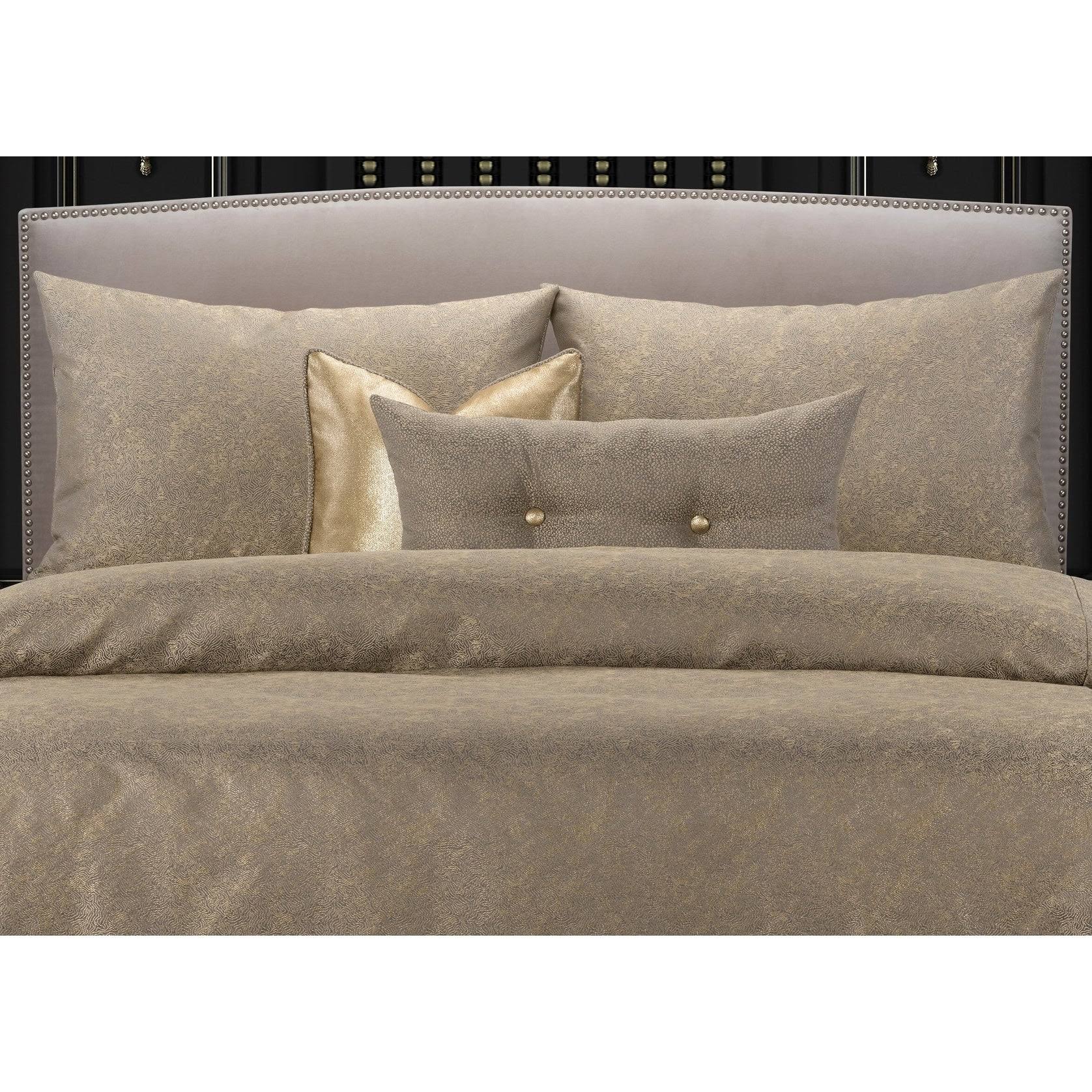 F Scott Fitzgerald Jazz Club Bronze Luxury Bedding Set - Gold