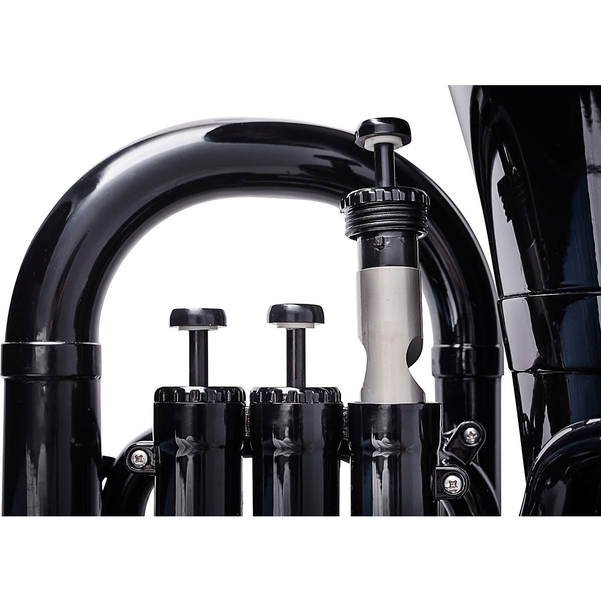Cool Wind CEU-200 Series 4-Valve Plastic Euphonium Black