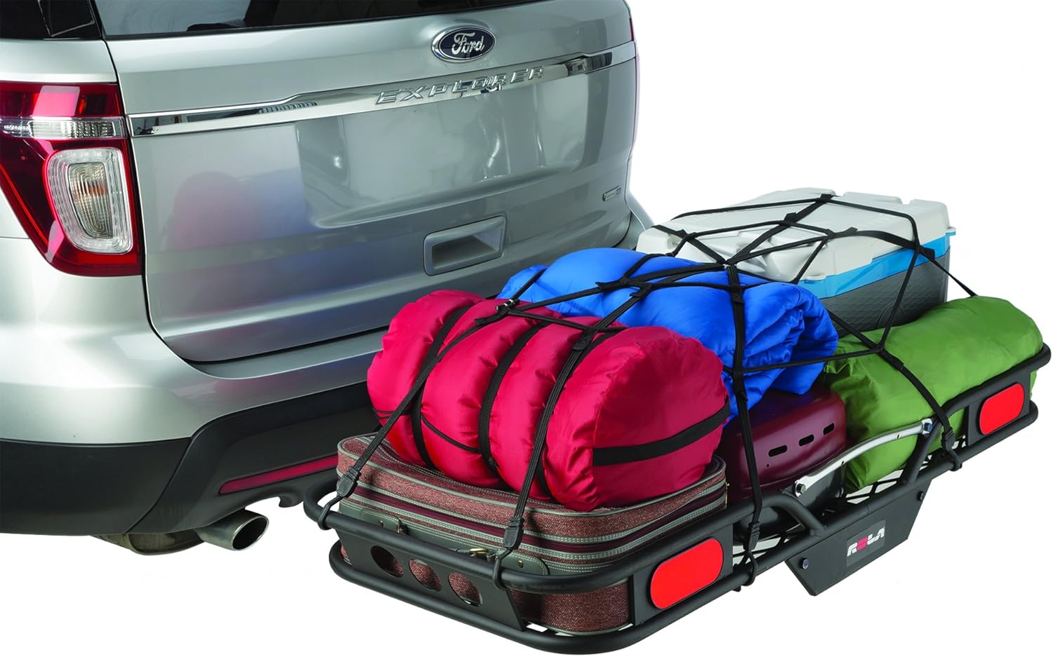 ROLA 59502 Vortex Steel Cargo Carrier, Hitch-Mount, High-Capacity Basket (2-Inch Receivers)