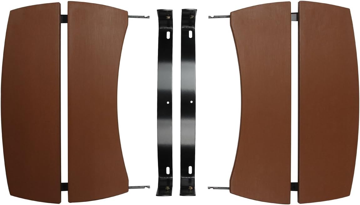 Dracarys HDPE Shelves for Big Green Egg Big Green Egg Accessories Replacement,Grill Egg Mate Folding Side Shelves Fit for Large (L) Big Green Egg Side Shelves Grill Smoker Accessories,Set of 2-New