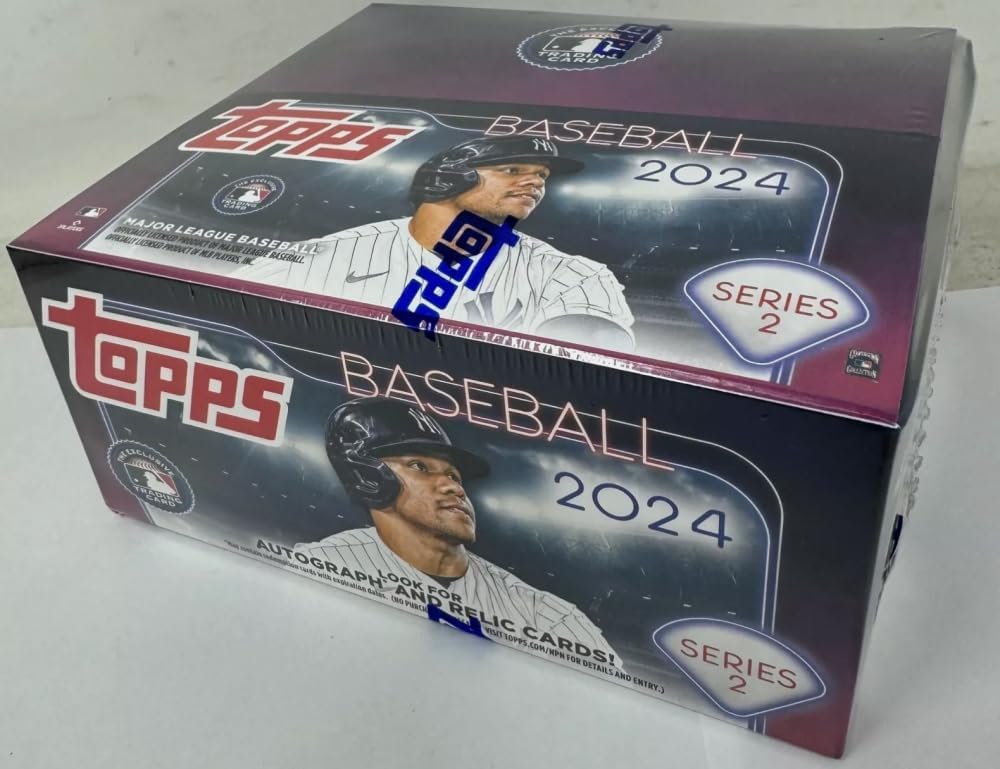 2024 Topps Series 2 Baseball Factory Sealed Retail Display Box 20 Packs of 14 Cards Per Pack, MASSIVE 280 CARDS IN ALL Look for possible autograph and relic cards Chase rookie cards of a great rookie class such as Yoshinobu Yamamoto, Jackson Holliday