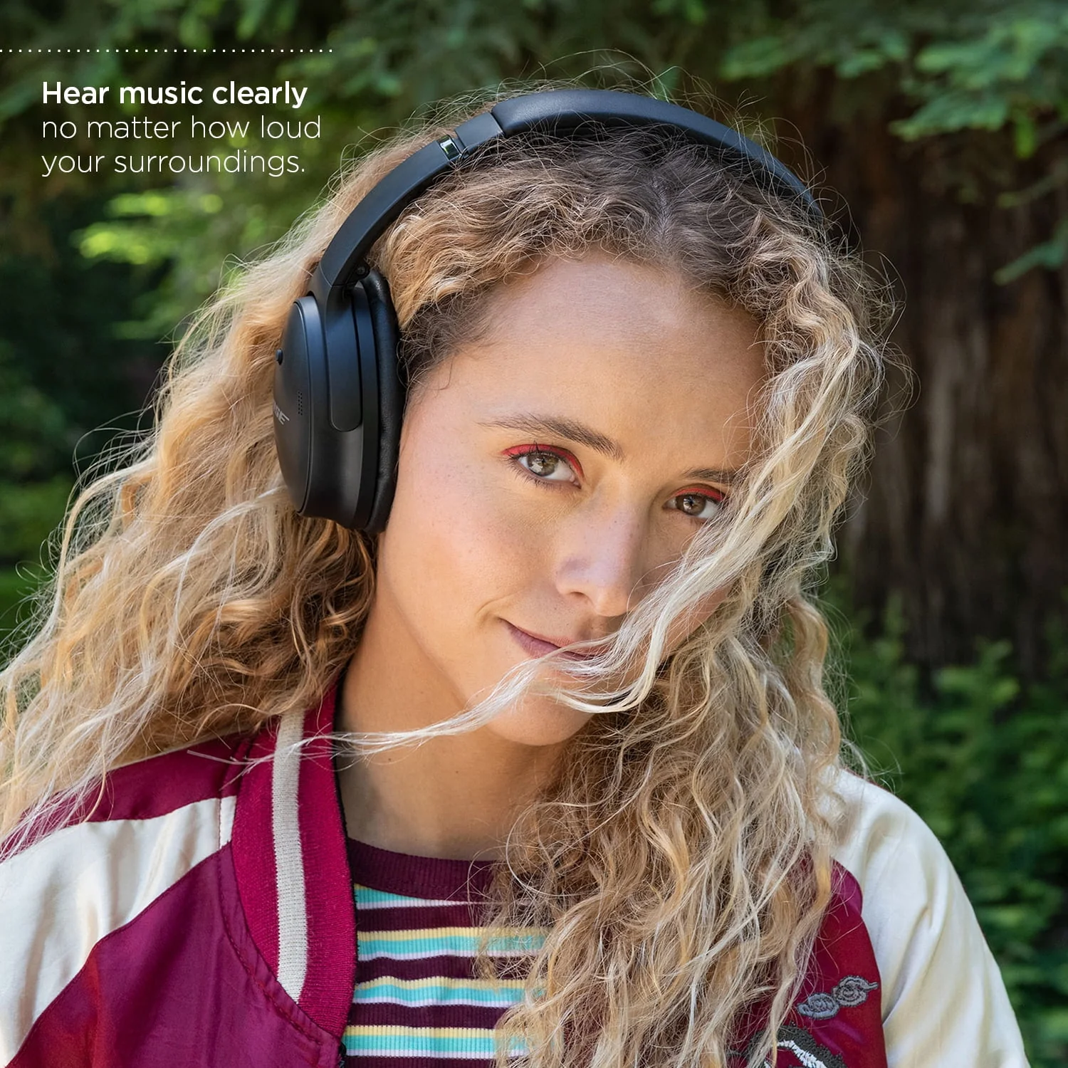 Bose QuietComfort 45 Headphones Noise Cancelling Over-Ear Wireless Bluetooth Earphones, Black