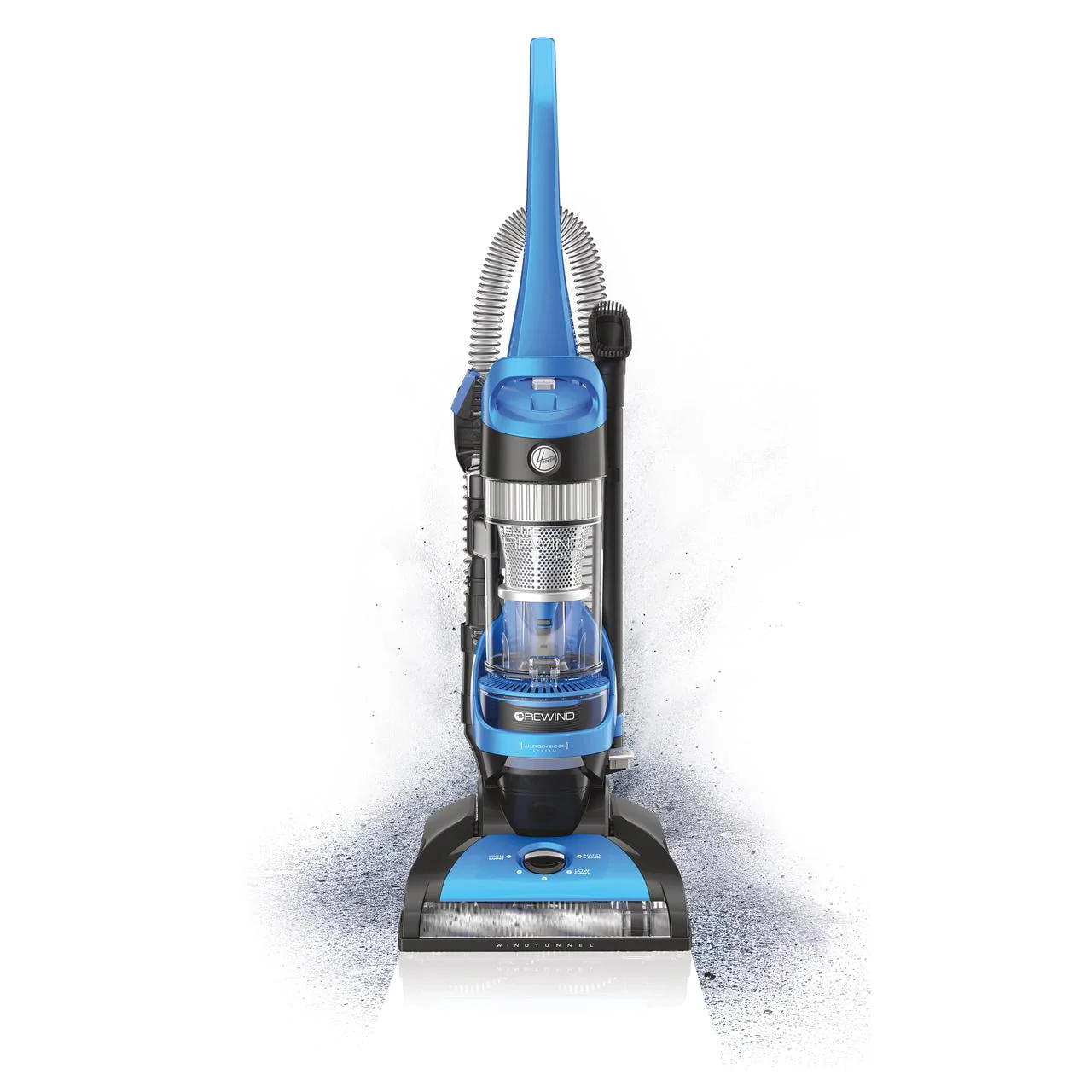 Hoover Elite Rewind Plus Upright Vacuum Cleaner with HEPA Media, UH71200, New