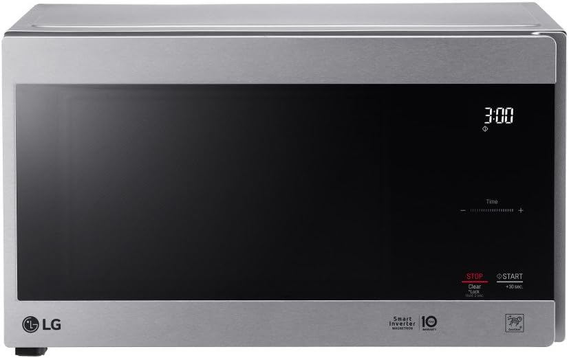 LG NeoChef 0.9 Cu. Ft. Countertop Microwave Oven, 21 x 12 x 17, Stainless Steel