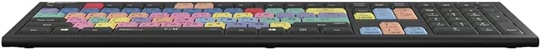 Logickeyboard Designed for Premiere Pro CC Compatible with Windows 7-11- ASTRA 2 Backlit Keyboard # LKB-PPROCC-A2PC-US