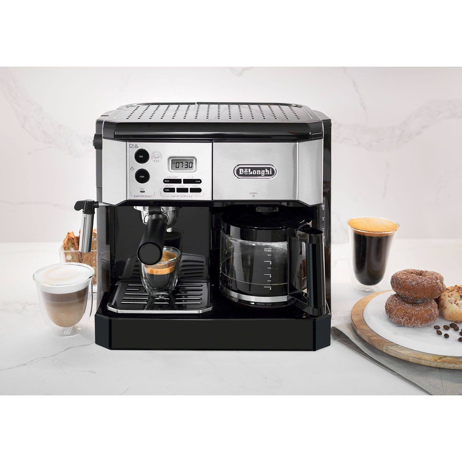 Delonghi All-in-One Cappuccino, Espresso and Coffee Maker