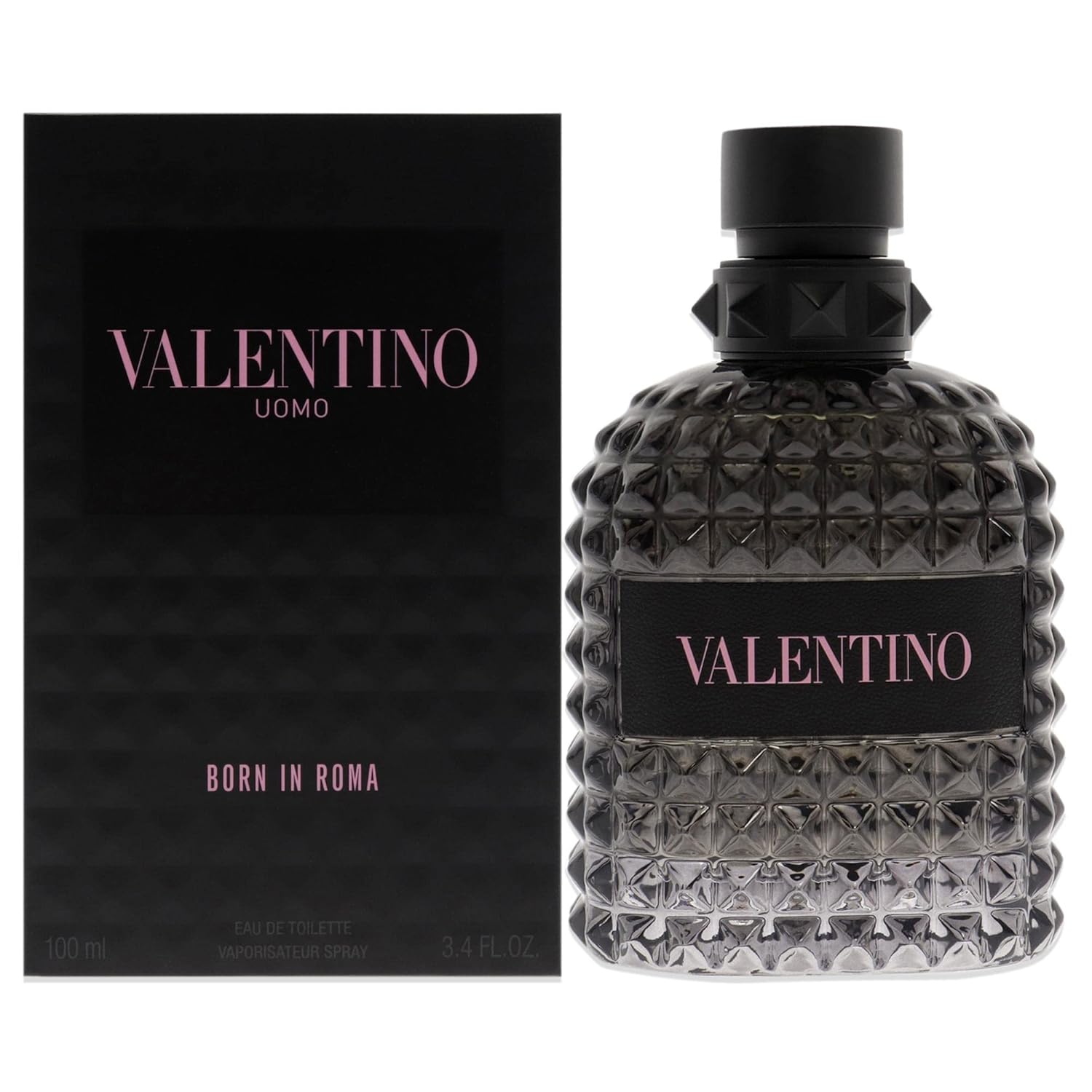 Dior Christian Sauvage Elixir Men EDC Spray 2 oz & Valentino Uomo Born In Roma EDT Spray Men 3.4 oz