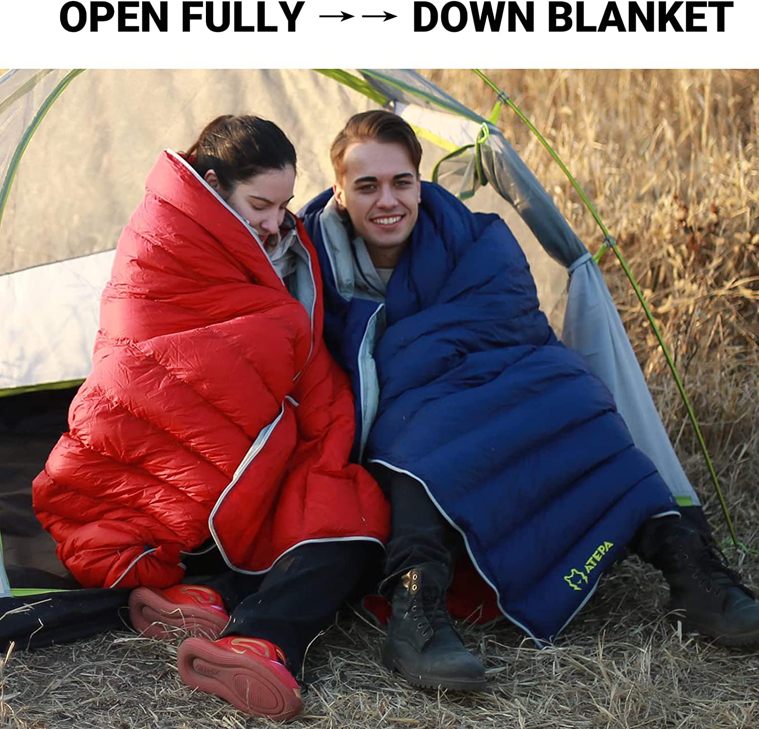 Sleeping Bag/ for Backpacking, Rectangular Warm Weather Sleeping Bag for Adult, ,
