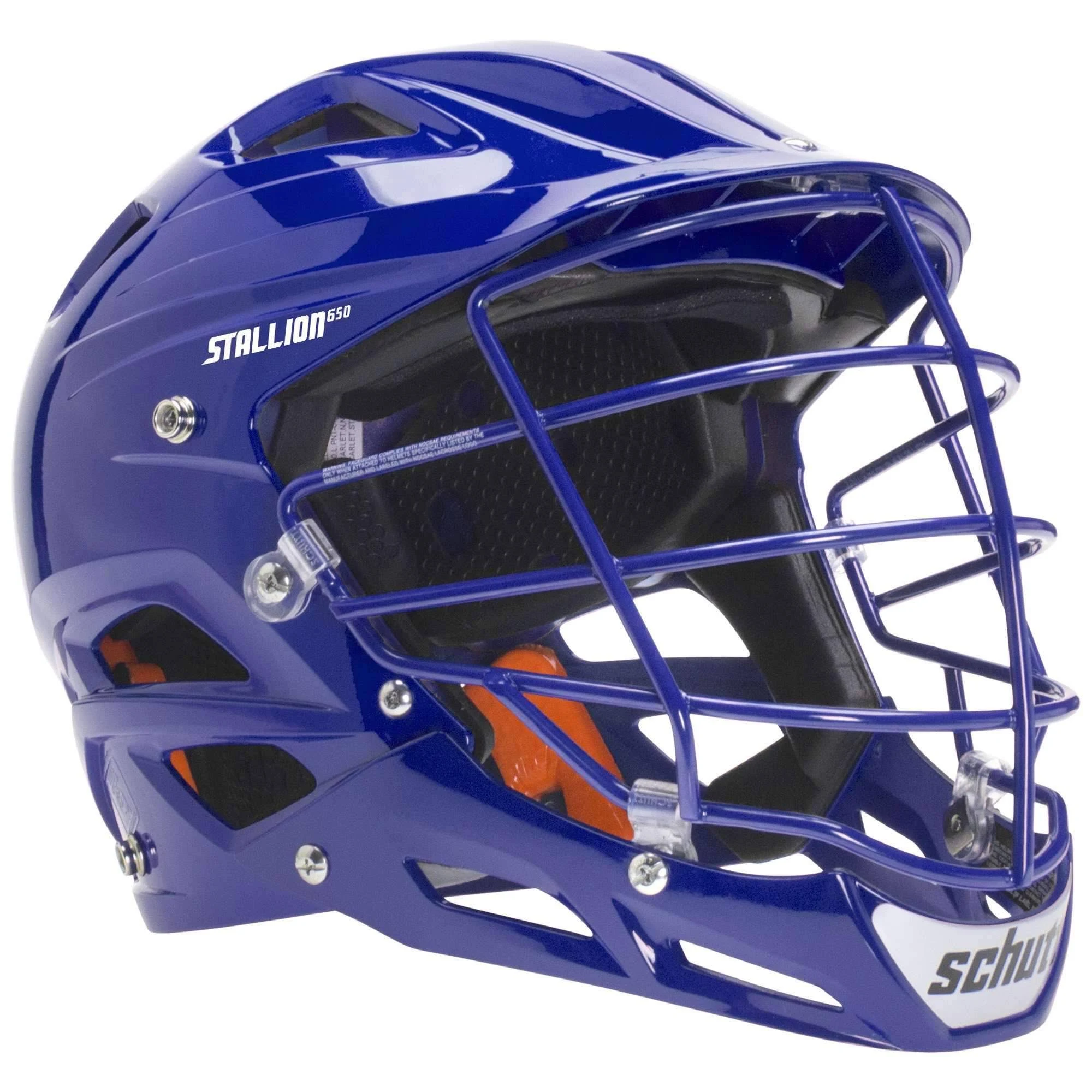 Schutt Stallion 100 Youth Lacrosse Helmet - Xs / Royal Blue