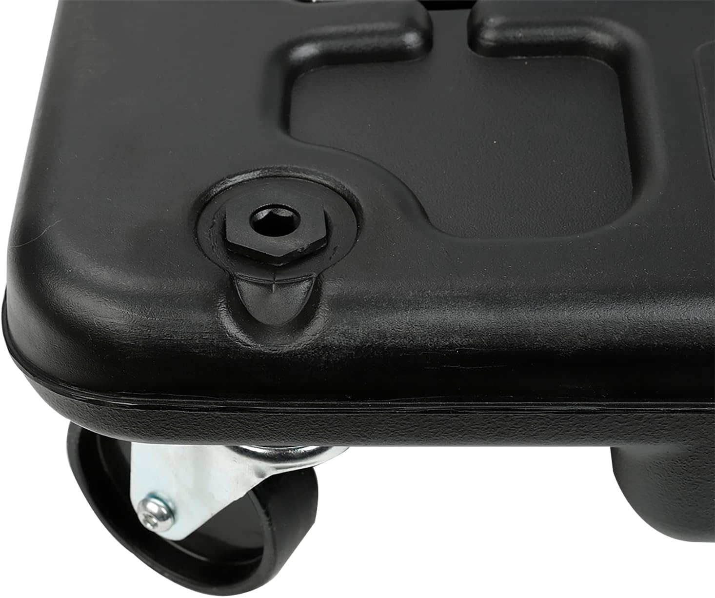 BACLAUGH Low Profile Oil Drain Pan 17 Gallon Portable with 12V DC Centrifugal Electric Pump and 8'' Hose