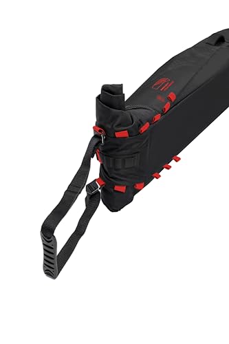 KULKEA KANTAJA Single Roller Ski Bag - Ultra Durable, Spacious Rolling Ski Carrier and Ski Gear Storage - Water Resistant Ski Bag with Wheels - Premium Ski Storage and Travel Bag