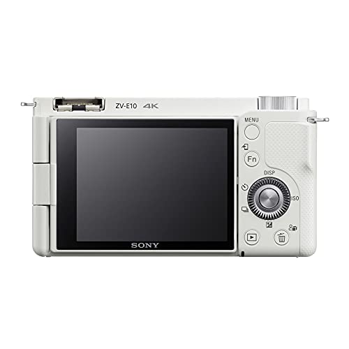 Sony Alpha ZV-E10 - APS-C Interchangeable Lens Mirrorless Vlog Camera Kit - Black