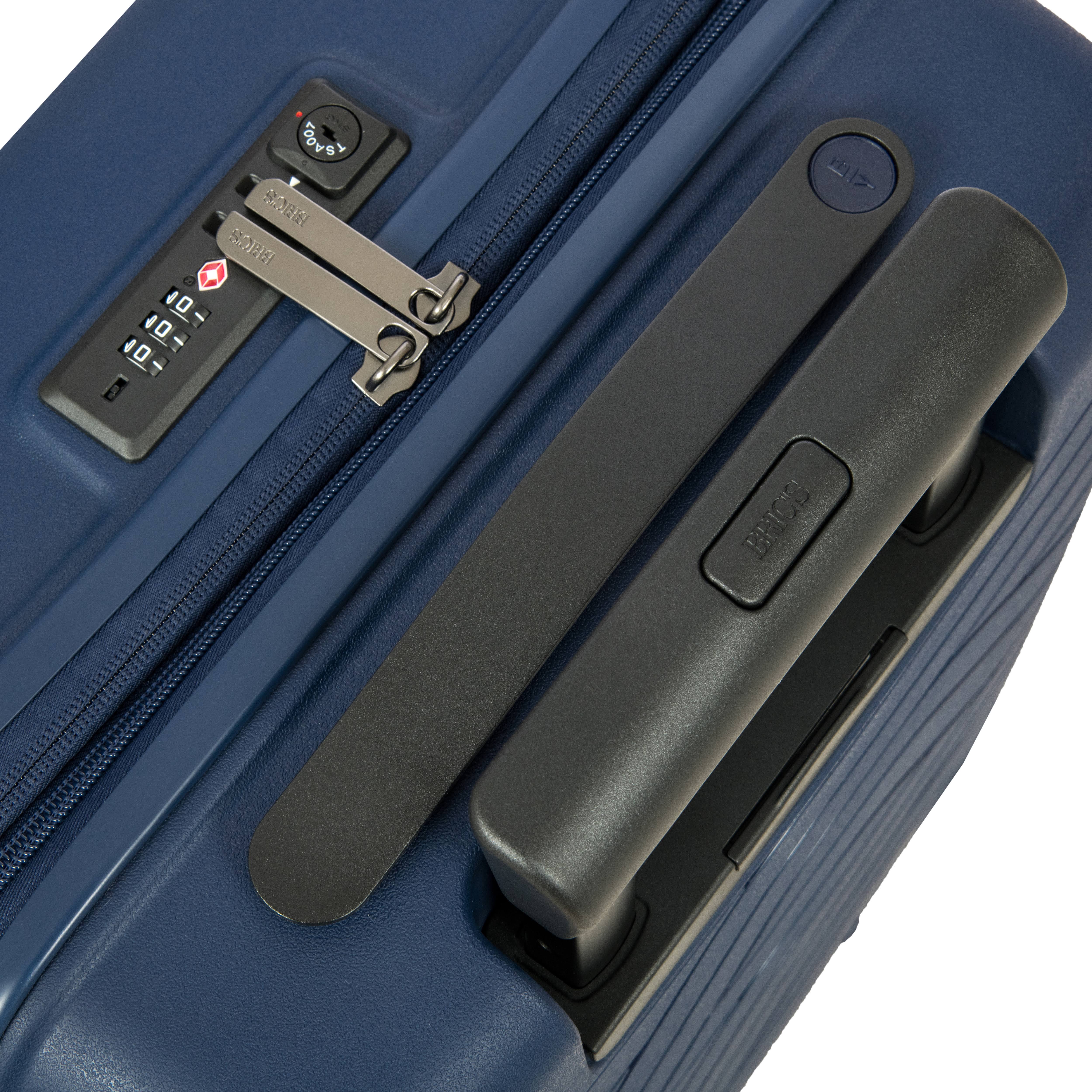 Bric&s Ulisse 21x22 Expandable Spinner (Ocean Blue)