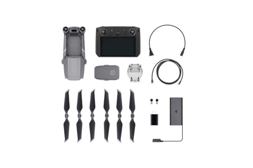 DJI Mavic 2 Pro - Drone Quadcopter UAV with Hasselblad Camera 3-Axis Gimbal HDR 4K Video Adjustable Aperture 20MP 1 CMOS Sensor, up to 48mph, Gray