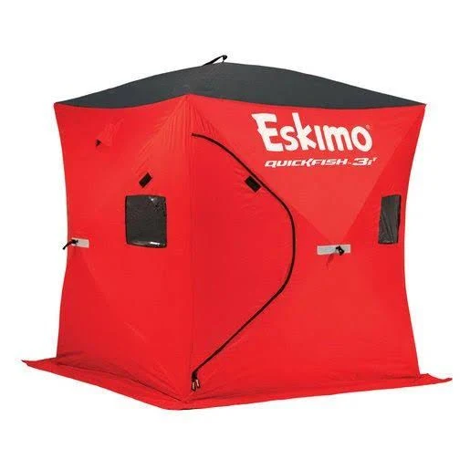 Eskimo Quickfish 3IT Ice Fishing Shelter - Red