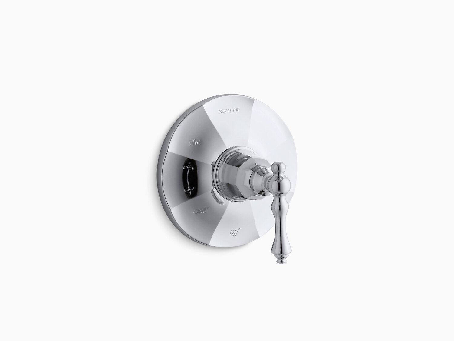 Kohler TS98762-4-2BZ Kelston Rite-Temp Valve Trim with Lever Handle - Oil-Rubbed Bronze