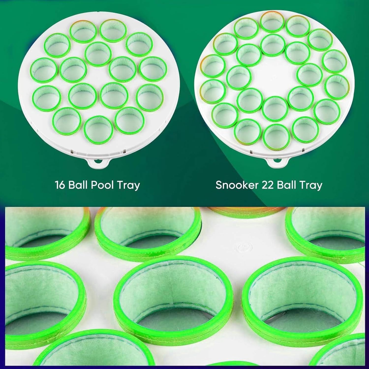Pool Ball Cleaner, Automatic Billiard Cleaning Polishing Machine with LED Touch Display, No Jump Ball and Run Smoothly, 2 Min Fast Polishing, for Chess Entertainment and Billiards Room