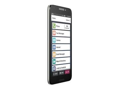 Jitterbug Smart SMART2 - 16 GB - Black - GreatCall - CDMA