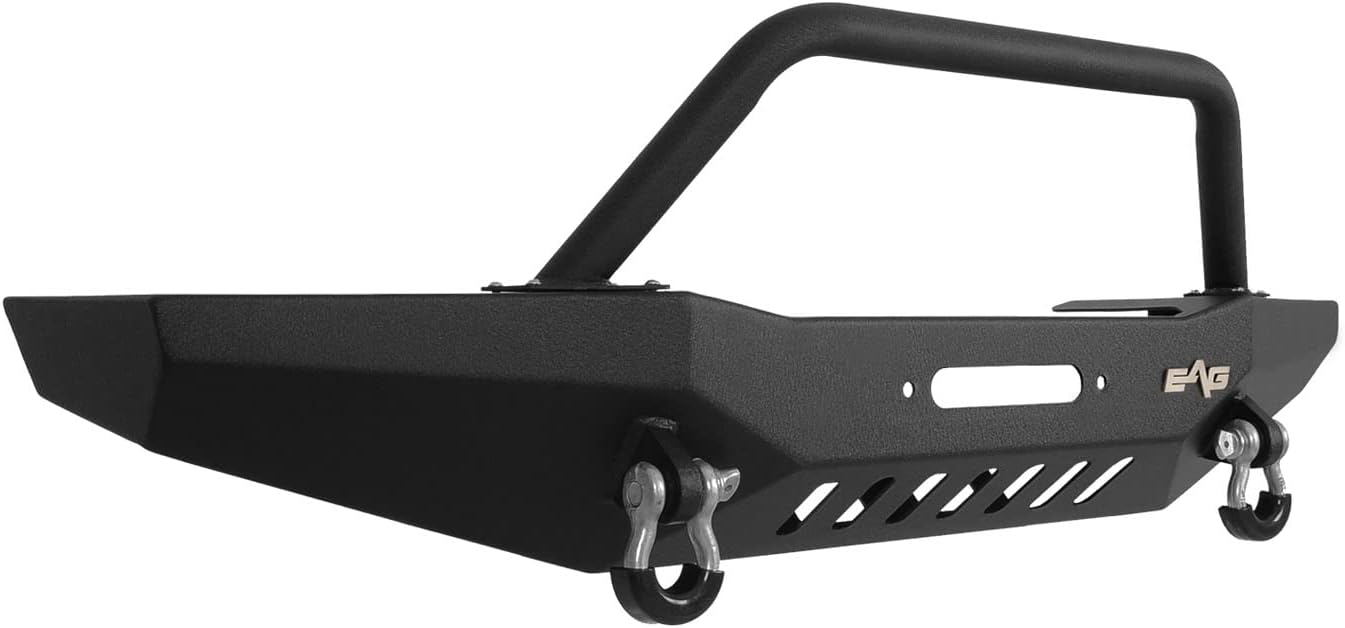 KML Offroad Front Bumper W/Winch Plate Fit for 84-01 Cherokee XJ