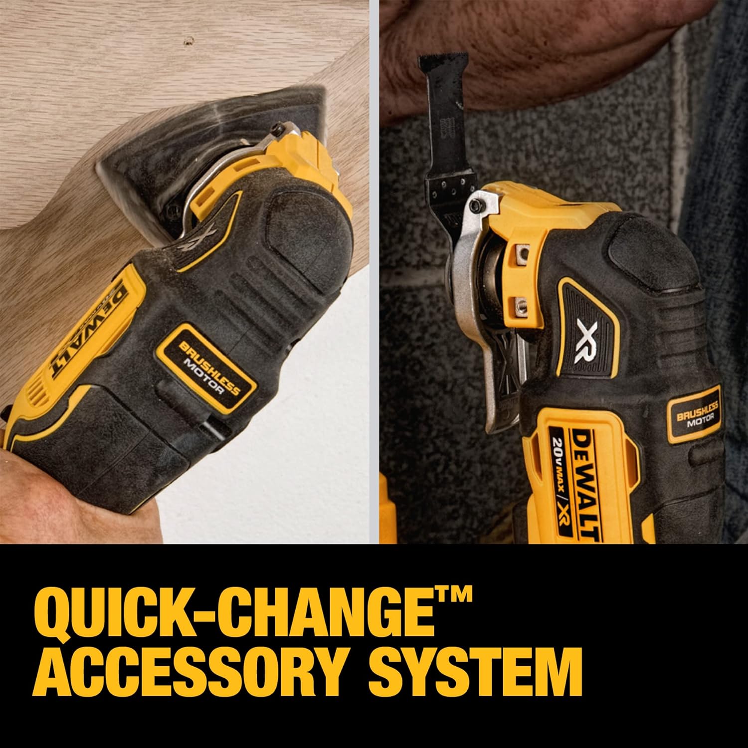 DEWALT DCS355C1 20V Max XR Brushless Oscillating Tool Kit