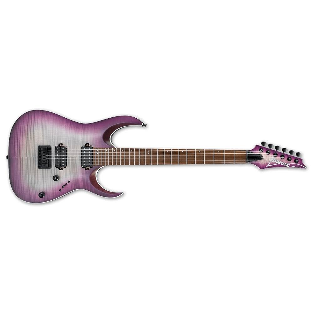 Ibanez RGA42FM Standard Electric Guitar (Transparent Purple Burst Flat)