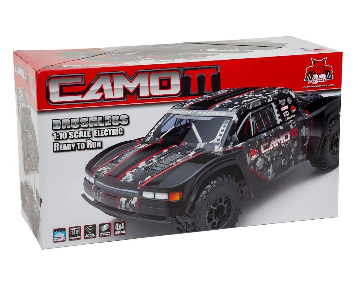 Redcat Racing Camo TT Pro 1/10 Scale Electric Trophy Truck