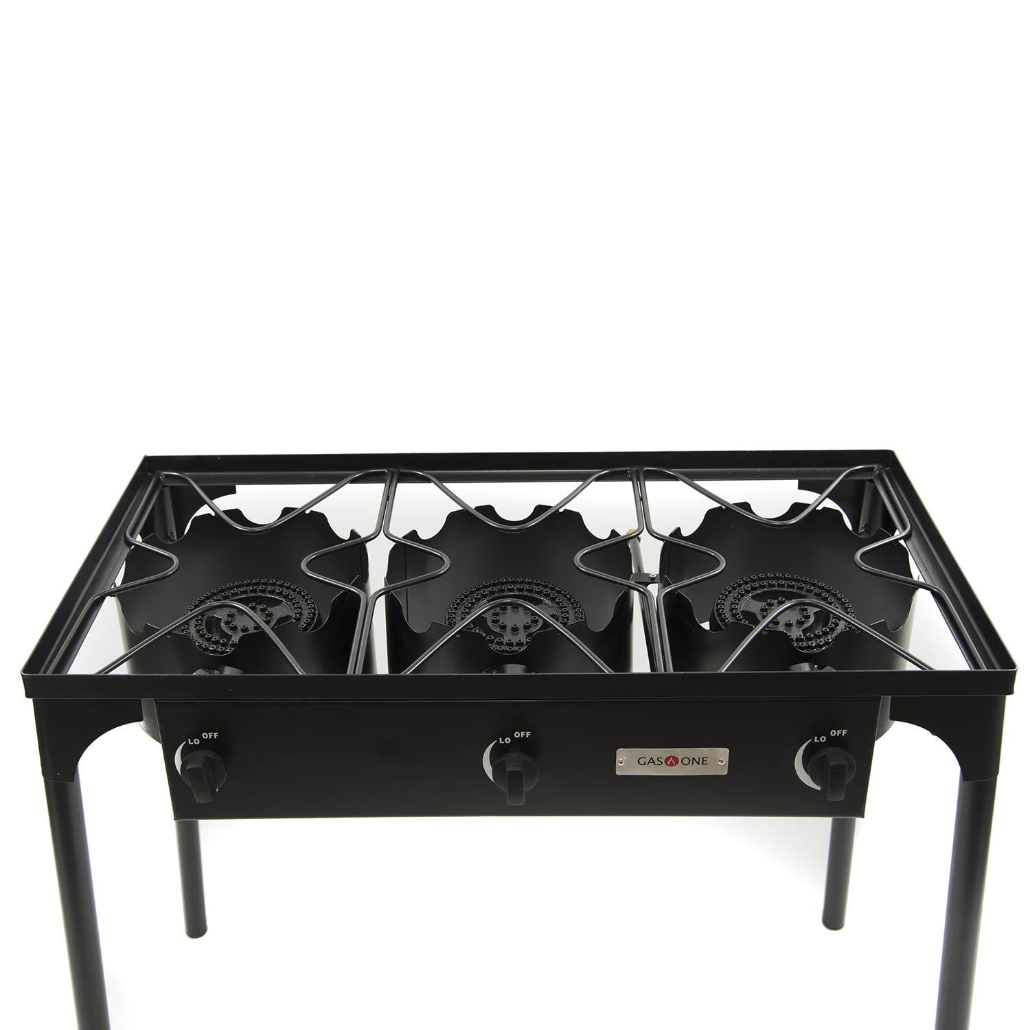 GAS One Triple Burner GAS Propane Cooker Outdoor Camp Stove, BBQ Grill