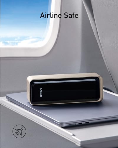 Anker Prime 27,650mAh Power Bank (250W) with 100W Charging Base, 3-Port Portable Charger, Smart App, Compatible with iPhone 15/15 Plus/15 Pro/15 Pro Max/14 Series, MacBook, Samsung, Dell, AirPods