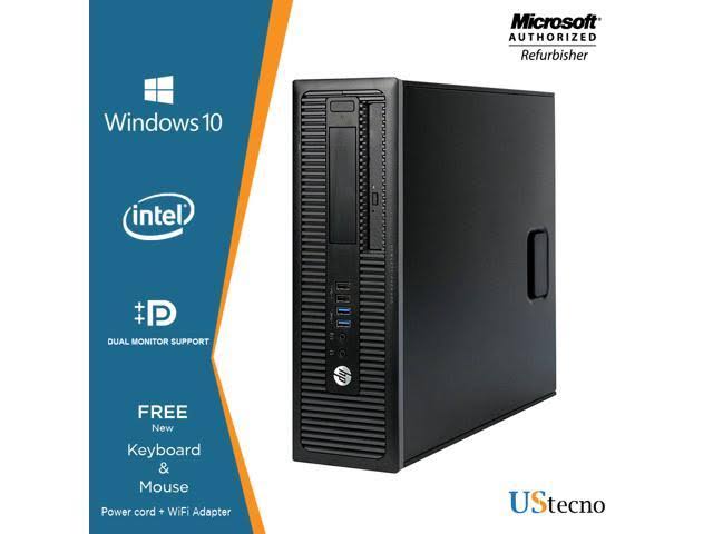 Recertified - HP Desktop Computer ProDesk 600 G1 Small Form Factor SFF
