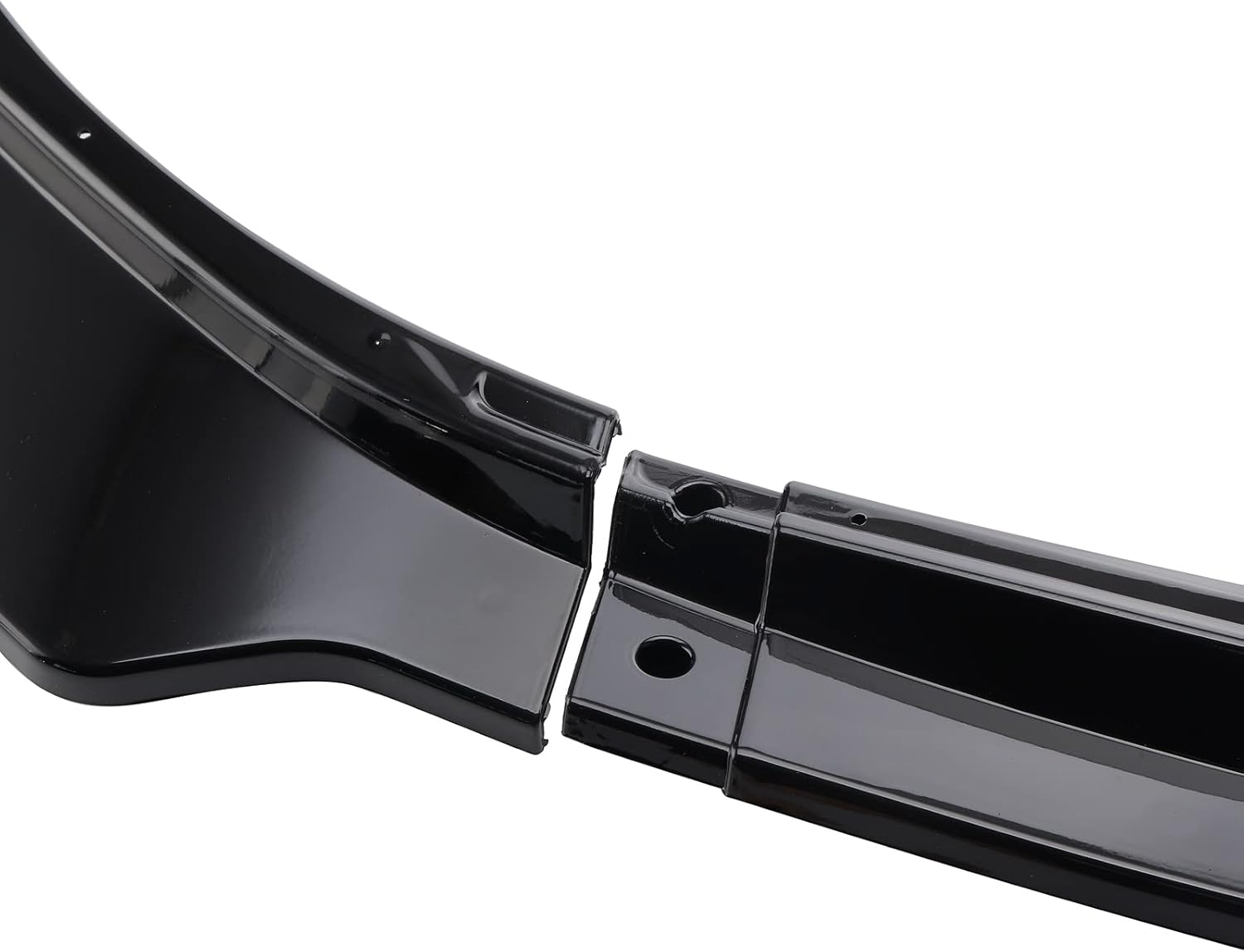 MotorFansClub 3Pcs Front Bumper Lip Fit for Compatible with Camry SE XSE 2021+, ABS Glossy Black Front Splitter Spoiler Pack of 2