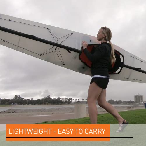 Oru Kayak Foldable Kayak Coast XT | Stable, Durable, Lightweight - Lake, River, and Ocean Kayaks - Advanced - Size (unfolded)