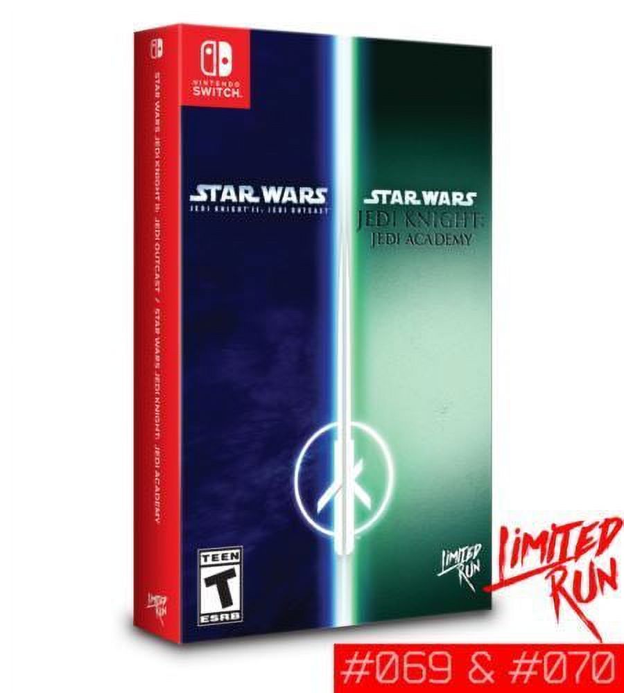Star Wars Jedi Academy - Jedi Outcast - Nintendo Switch [Limited Run #69-70] NEW