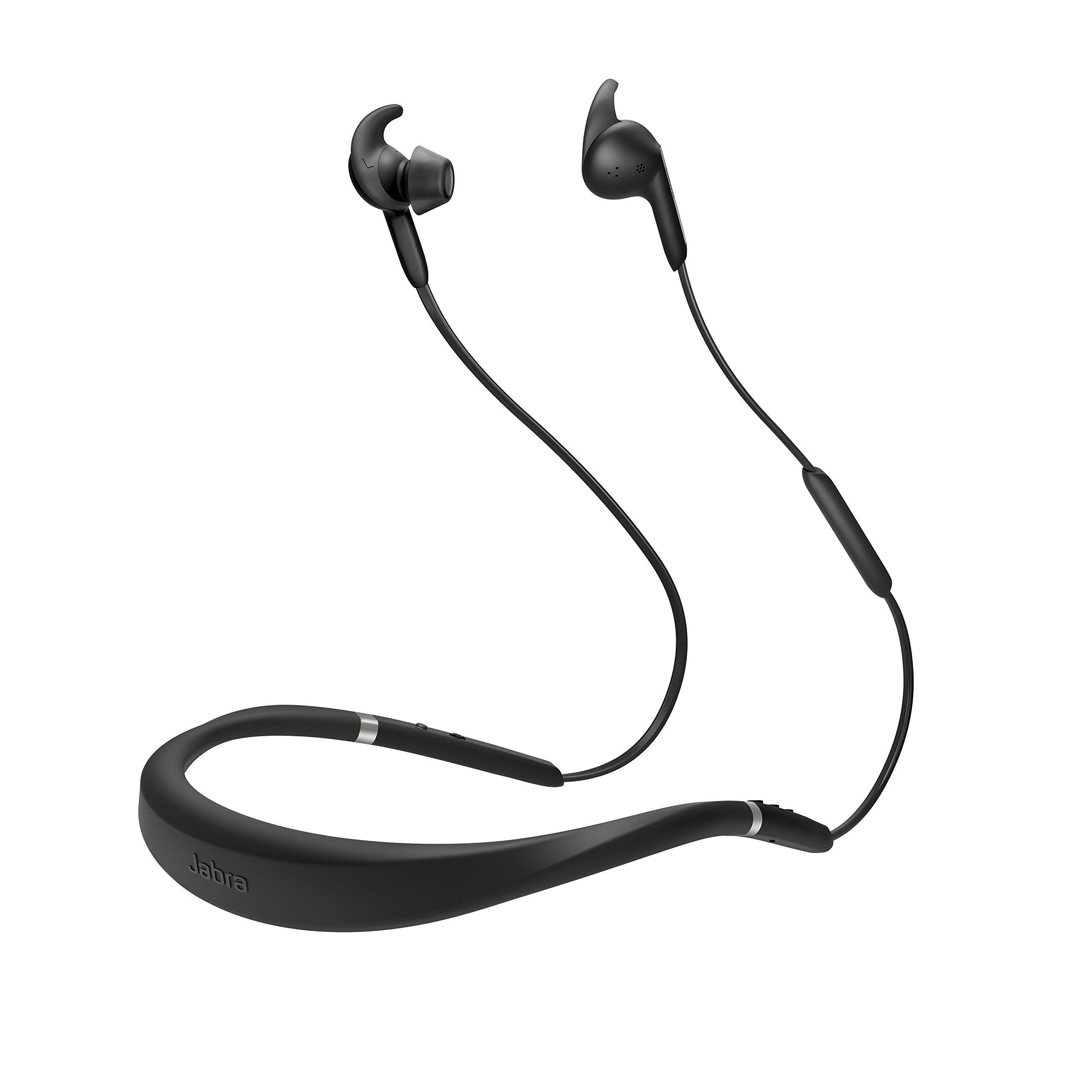 Jabra Elite 65e Bluetooth Wireless In-Ear Earphones with Mic - Noise-Canceling - Titanium Black